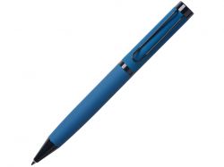 Подарочный набор из 2-х ручек "Black Lama" soft-touch, темно-синий