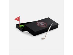 Настольный мини-гольф Golfink, черный с зеленым яблоком