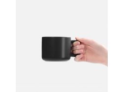 Чашка Jumbo в коробке матовая, черная