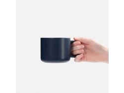 Чашка Jumbo в коробке матовая, темно-синяя