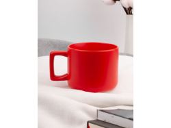 Чашка Jumbo в коробке матовая, красная