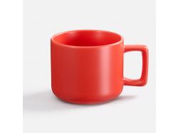 Чашка Jumbo в коробке матовая, красная