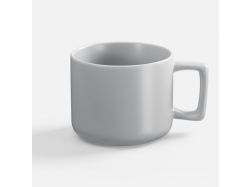Чашка Jumbo в коробке матовая, светло-серая