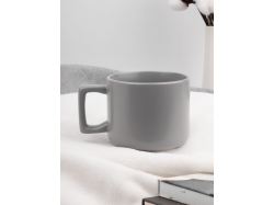 Чашка Jumbo в коробке матовая, светло-серая