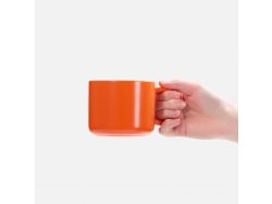 Чашка Jumbo в коробке матовая, оранжевая