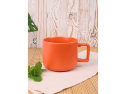 Чашка Jumbo в коробке матовая, оранжевая