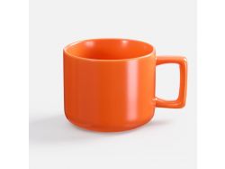 Чашка Jumbo в коробке матовая, оранжевая