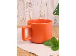 Чашка Jumbo в коробке матовая, оранжевая