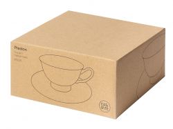 Чайная пара с золотой каймой, 200мл