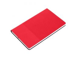 Ежедневник Knit, недатированный, красный