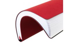 Ежедневник Knit, недатированный, красный