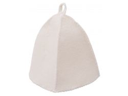 Банный набор из шапки и рукавицы "Renew", белый