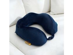 Подушка для путешествий массажная Travel Blue Massage Tranquility Pillow (217), цвет темно-синий