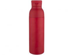 Illuminate бутылка-термос для воды с двойными стенками объемом 650 мл из переработанной нержавеющей стали, сертифицированной по стандарту RCS - Красный