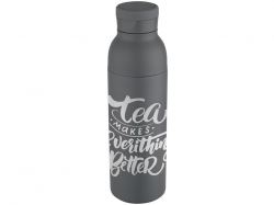 Illuminate бутылка-термос для воды с двойными стенками объемом 650 мл из переработанной нержавеющей стали, сертифицированной по стандарту RCS - Twilight Grey