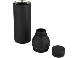 Illuminate бутылка-термос для воды с двойными стенками объемом 650 мл из переработанной нержавеющей стали, сертифицированной по стандарту RCS - сплошной черный