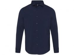 Carnelian мужская рубашка из поплина - Navy Blue