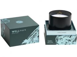 Ароматическая свеча Wellmark "Tender Affection" - сплошной черный