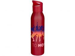 Одностенная бутылка для воды Sky, изготовленная из нержавеющей стали, 650 мл, красный