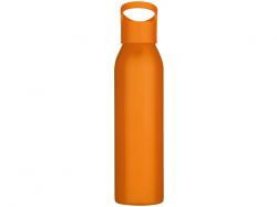 Одностенная бутылка для воды Sky, изготовленная из нержавеющей стали, 650 мл, оранжевый