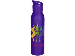 Одностенная бутылка для воды Sky, изготовленная из нержавеющей стали, 650 мл, фиолетовый