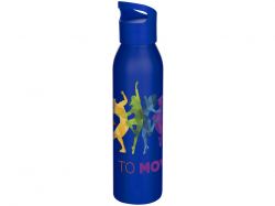 Одностенная бутылка для воды Sky, изготовленная из нержавеющей стали, 650 мл, синий