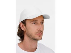 Бейсболка Long Beach, белая