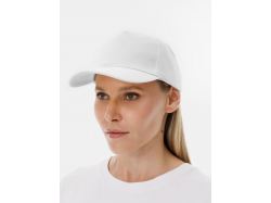 Бейсболка Long Beach, белая