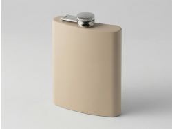 Фляжка 240 мл Remarque soft touch, 304 сталь, бежевый