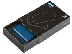 Беспроводное зарядное устройство «Foldy», 15 Вт, темно-синий