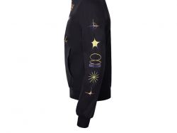 Худи «Warsaw», унисекс, черный, ДТФ текстиль и термотрансфер