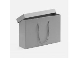 Коробка Handgrip, горизонтальная, серая