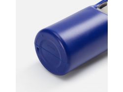 Бутылка с антистрессом Footballer, синяя