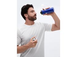 Бутылка с антистрессом Footballer, синяя