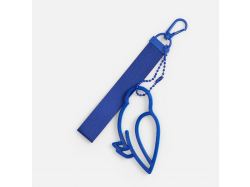 Подвеска «Сова», 3D-печать, синяя