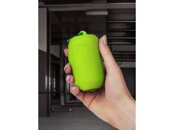 Охлаждающее полотенце Narvik в силиконовом чехле, зеленое яблоко