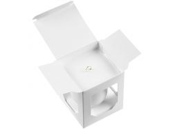 Елочный шар Gala Matt в коробке, 6 см, белый