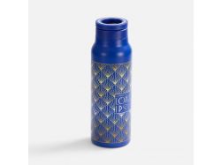 Термобутылка Magnus с магнитным держателем для телефона, синяя