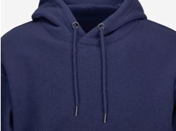 Толстовка с капюшоном оверсайз «Lisbon» унисекс, темно-синий