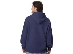 Толстовка с капюшоном оверсайз «Lisbon» унисекс, темно-синий