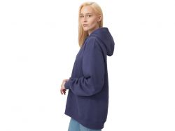 Толстовка с капюшоном оверсайз «Lisbon» унисекс, темно-синий