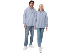 Толстовка с капюшоном оверсайз «Lisbon» унисекс, небесно-голубой