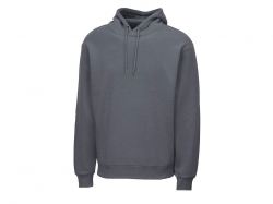 Толстовка с капюшоном оверсайз «Lisbon» унисекс, темно-серый