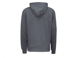 Толстовка с капюшоном оверсайз «Lisbon» унисекс, темно-серый