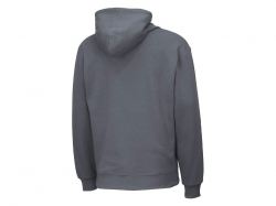 Толстовка с капюшоном оверсайз «Lisbon» унисекс, темно-серый