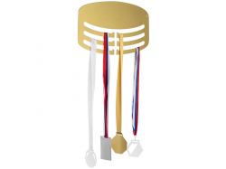 Медальница Steel Hanger, золотистая