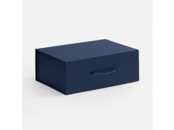 Коробка складная New Case Fold, темно-синяя