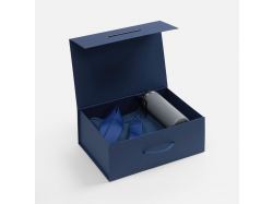 Коробка складная New Case Fold, темно-синяя