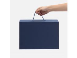 Коробка складная New Case Fold, темно-синяя