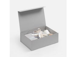 Коробка складная RealBig Fold, серая